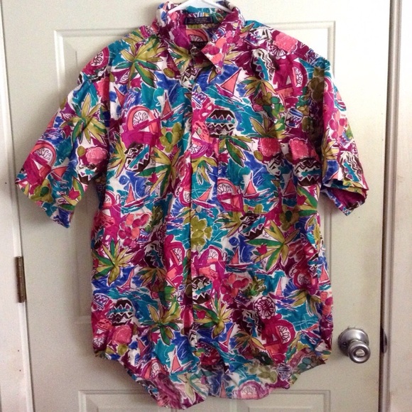 Colours by Alexander Julian Button down shirt - Picture 1 of 3